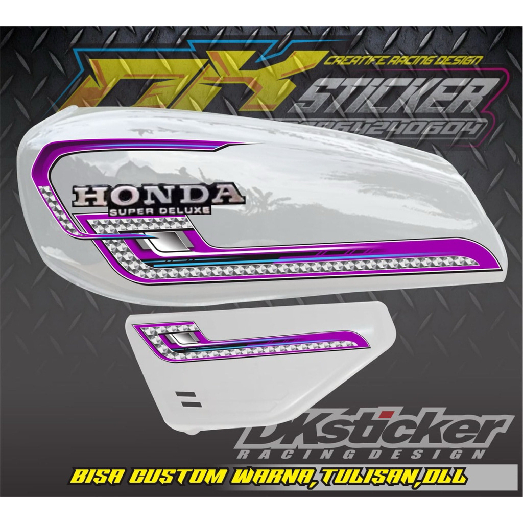 STRIPING GL 100/STRIPING GL CEPEK/STRIPING GL 100 VARIASI/STRIPING GL 100 CUSTOM/STRIPING GL 100 PUT