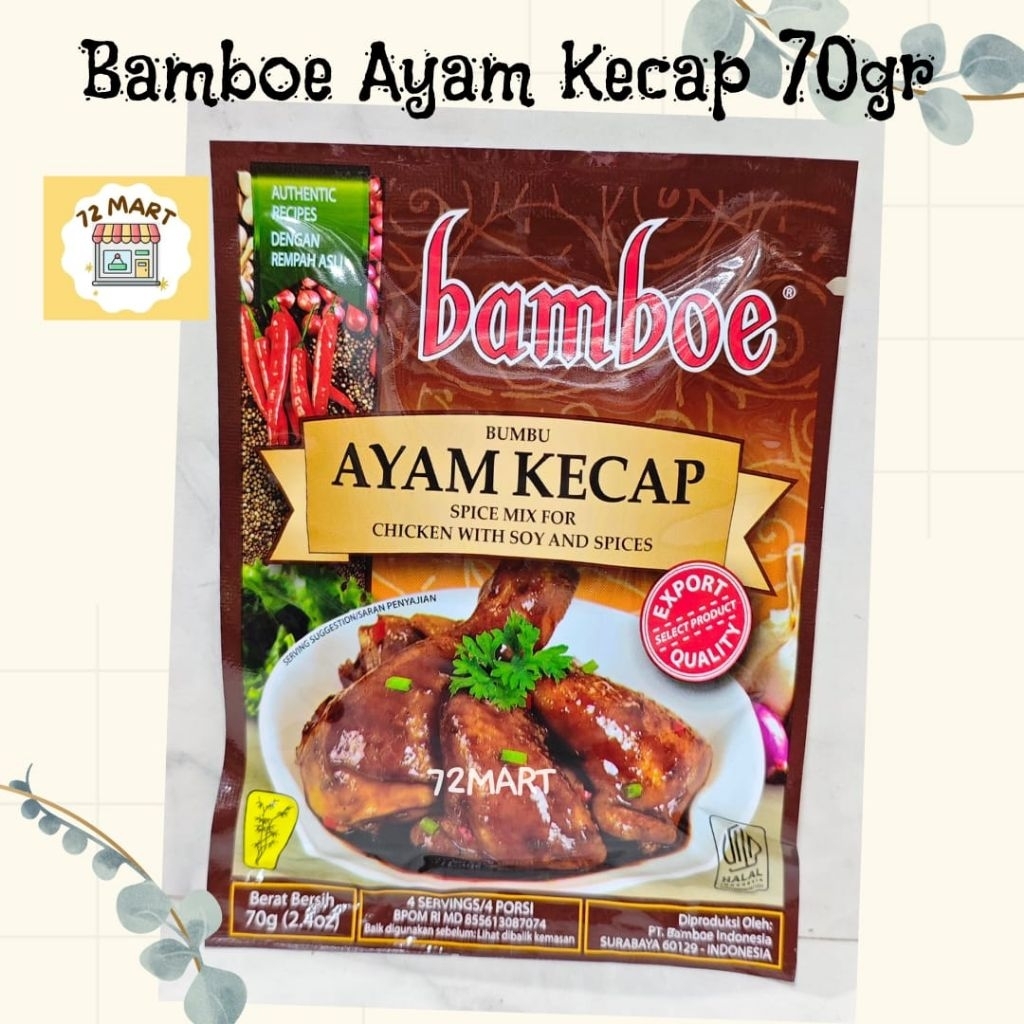 

Bamboe Bumbu Ayam Kecap 70gr