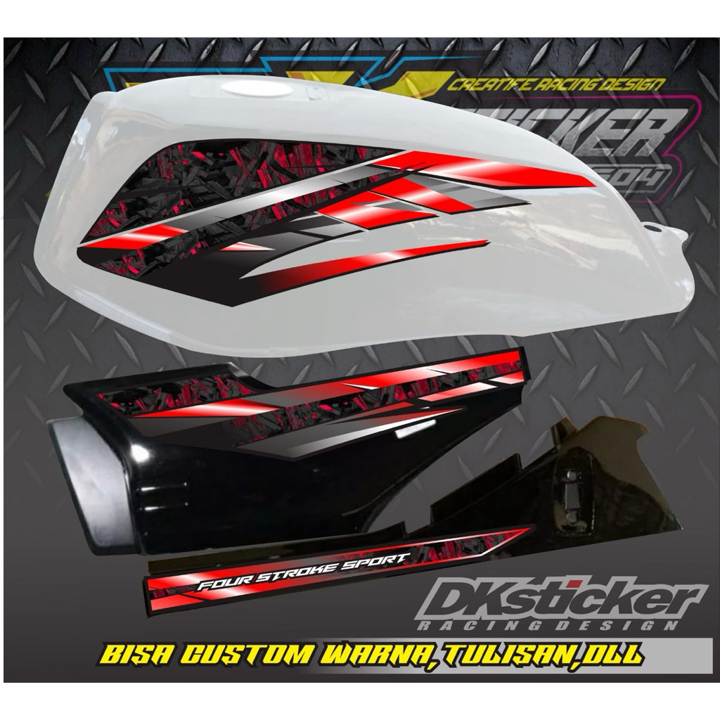 STRIPING GL PRO MAX PNP TANGKI PUTIH/ STRIPING GL PRO MAX/STRIPING GL VARIASI/STRIPING GL CUSTOM/STR