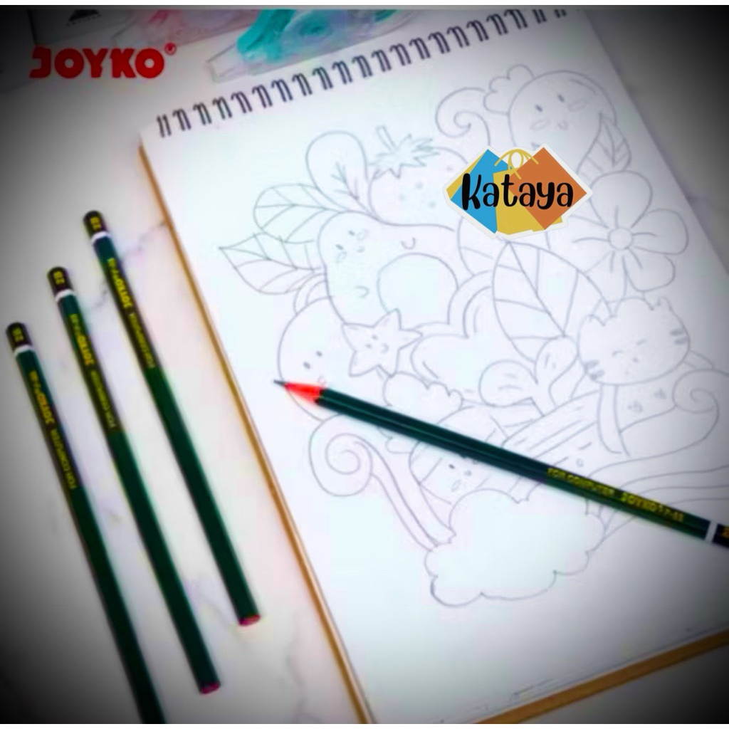 

PENSIL JOYKO P-88 2B= ISI 12 PCS