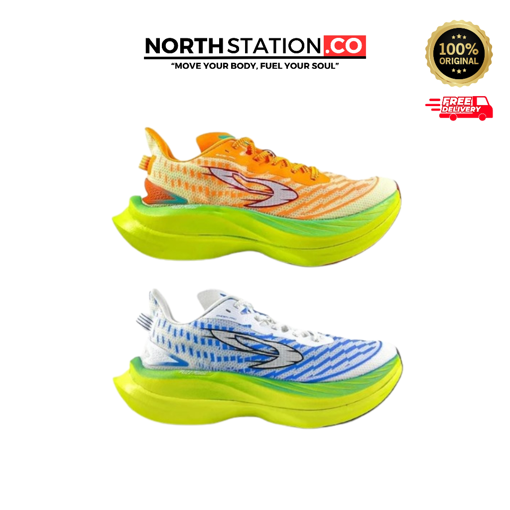 Sepatu Running Nineten 910 Geist Ekiden Pro Original