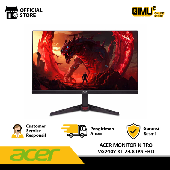 MONITOR ACER VG240Y X1 23.8" IPS FHD