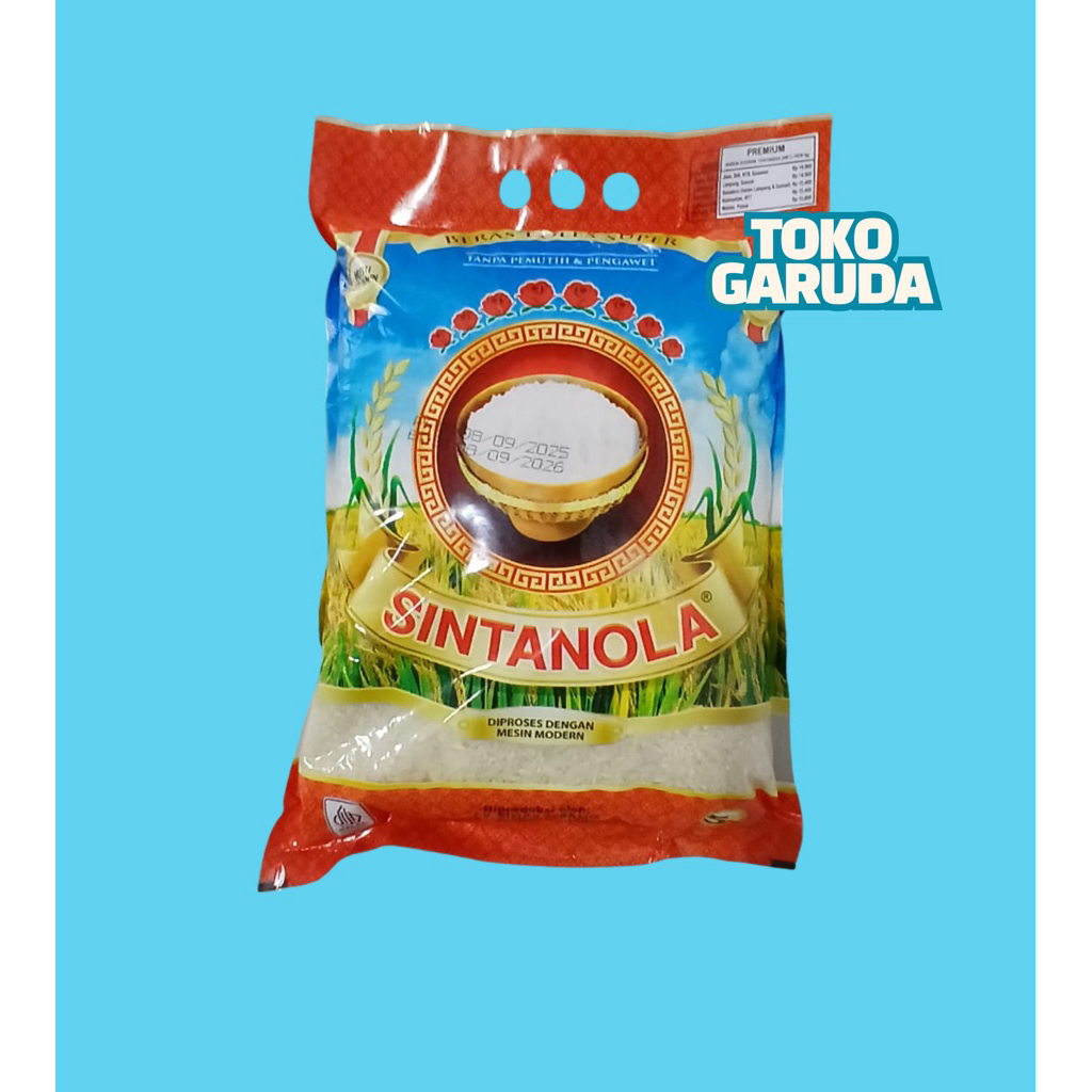 

Beras Premium Sintanola 5kg