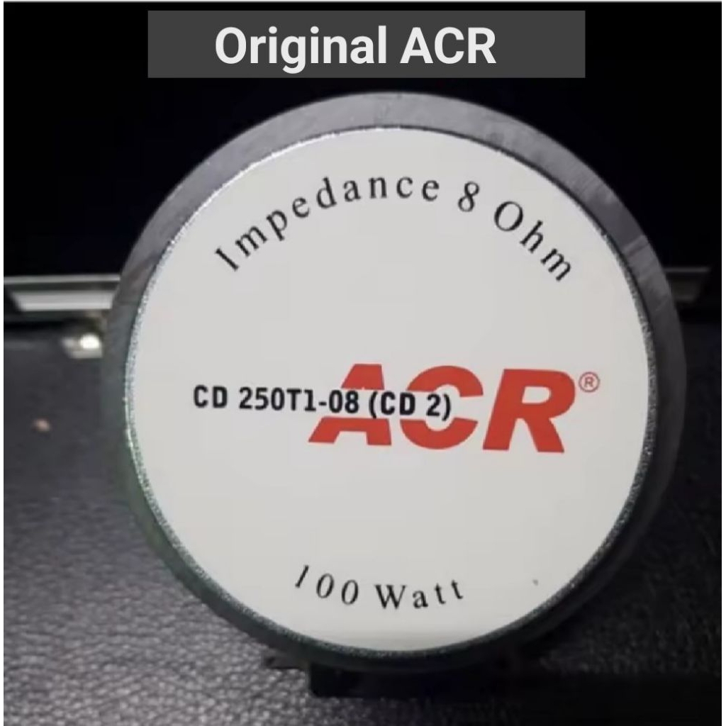 Driver Tweeter ACR CD 2 CD 250T1-08 ACR Original