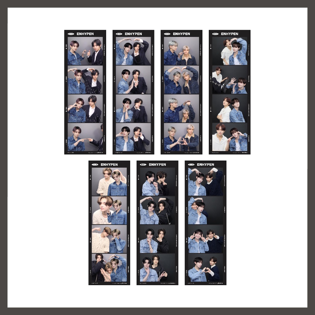 SET PHOTOSTRIP ENHYPEN 2023 ENniversary