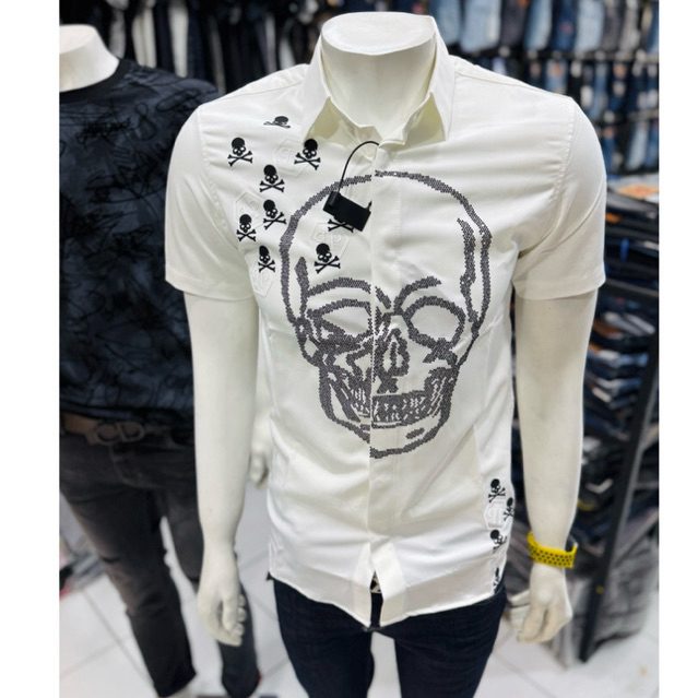 KEMEJA PENDEK PRIA BRANDED LUXURY