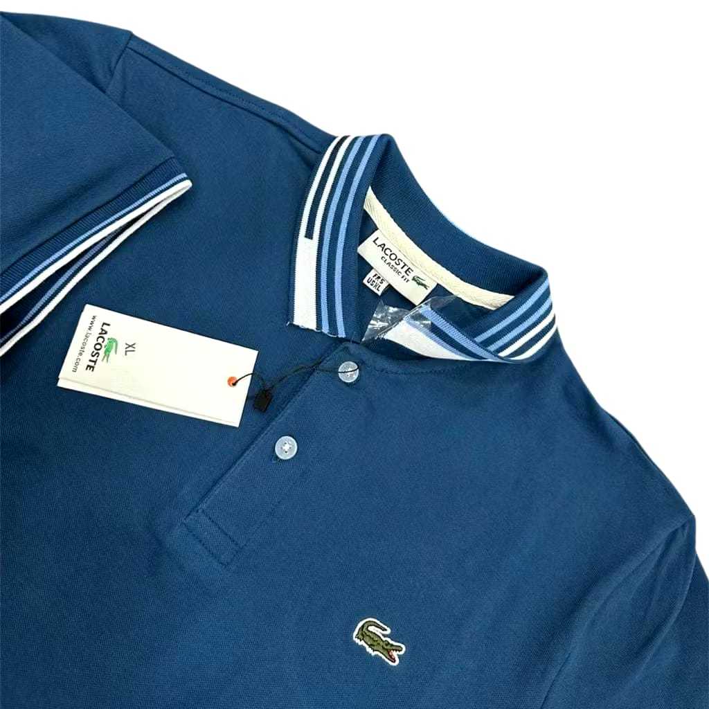 Kaos Kerah Pria Polo Shirt Premium Pria Import Premium Motif Kerah Garis