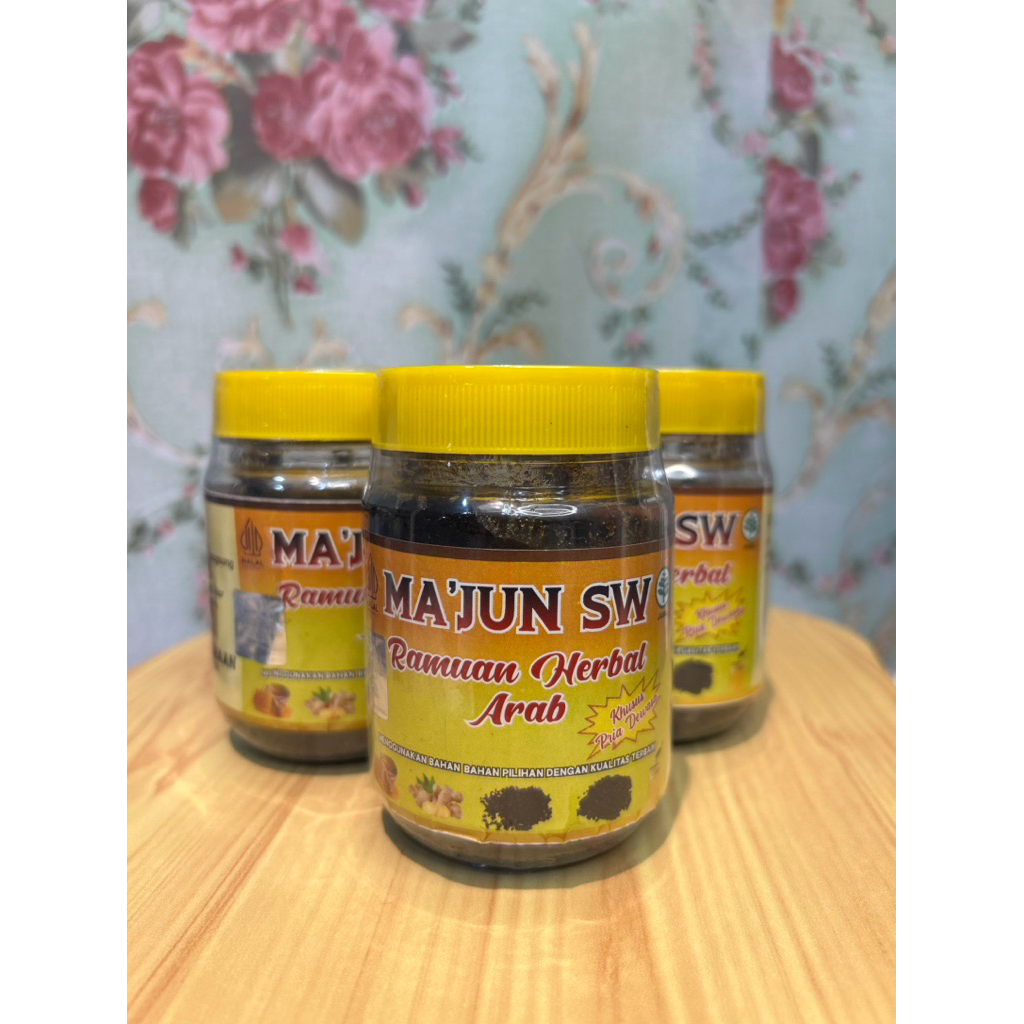 

MA’JUN SW RAMUAN HERBAL ARAB AMPUH MENAMBAH STAMINA PRIA