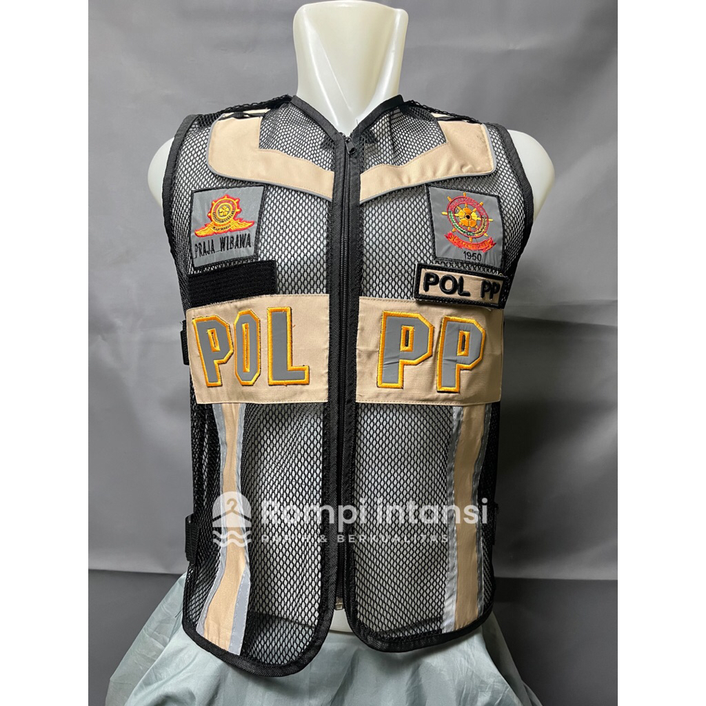 ROMPI JARING DISHUB POL PP FULL BORDIR PREMIUM