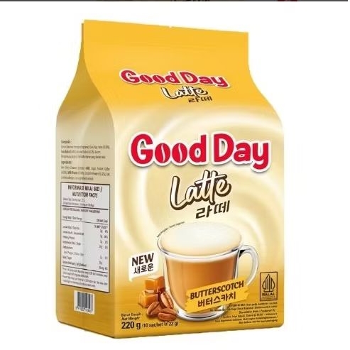 

Good Day Kopi Instan Latte Butterscotch 10 x 22 g