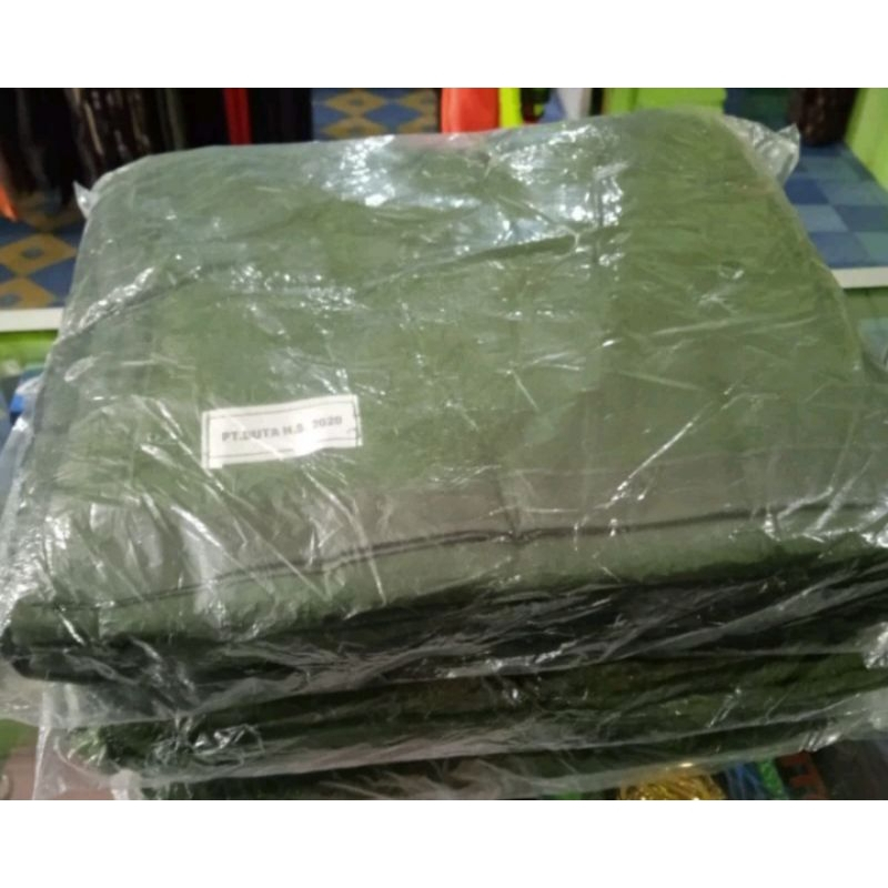 Selimut Hijau Jatah TNI - Selimut Besar Jatah