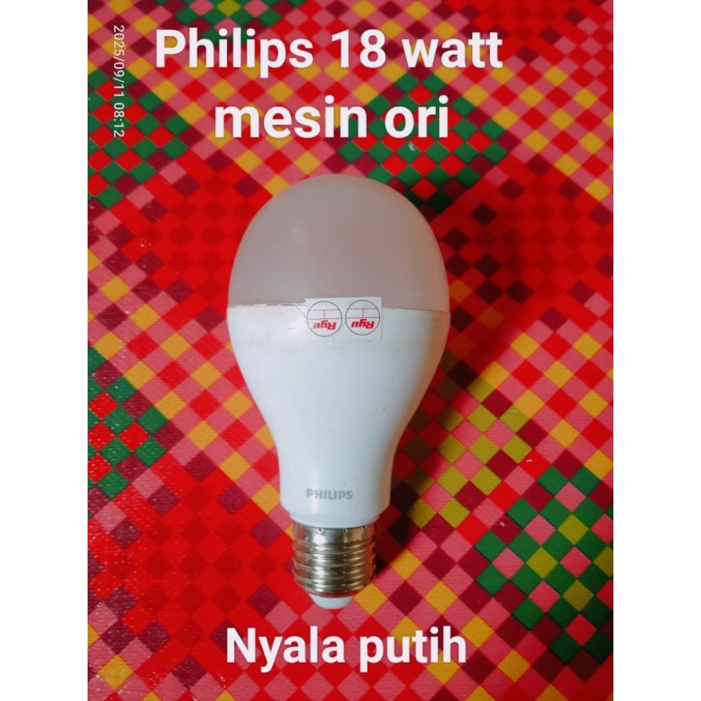 Lampu led philips bekas/rekondisi 18 watt (mesin ori)