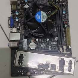 Mobo ECS H61H2 + CPU i3 2100