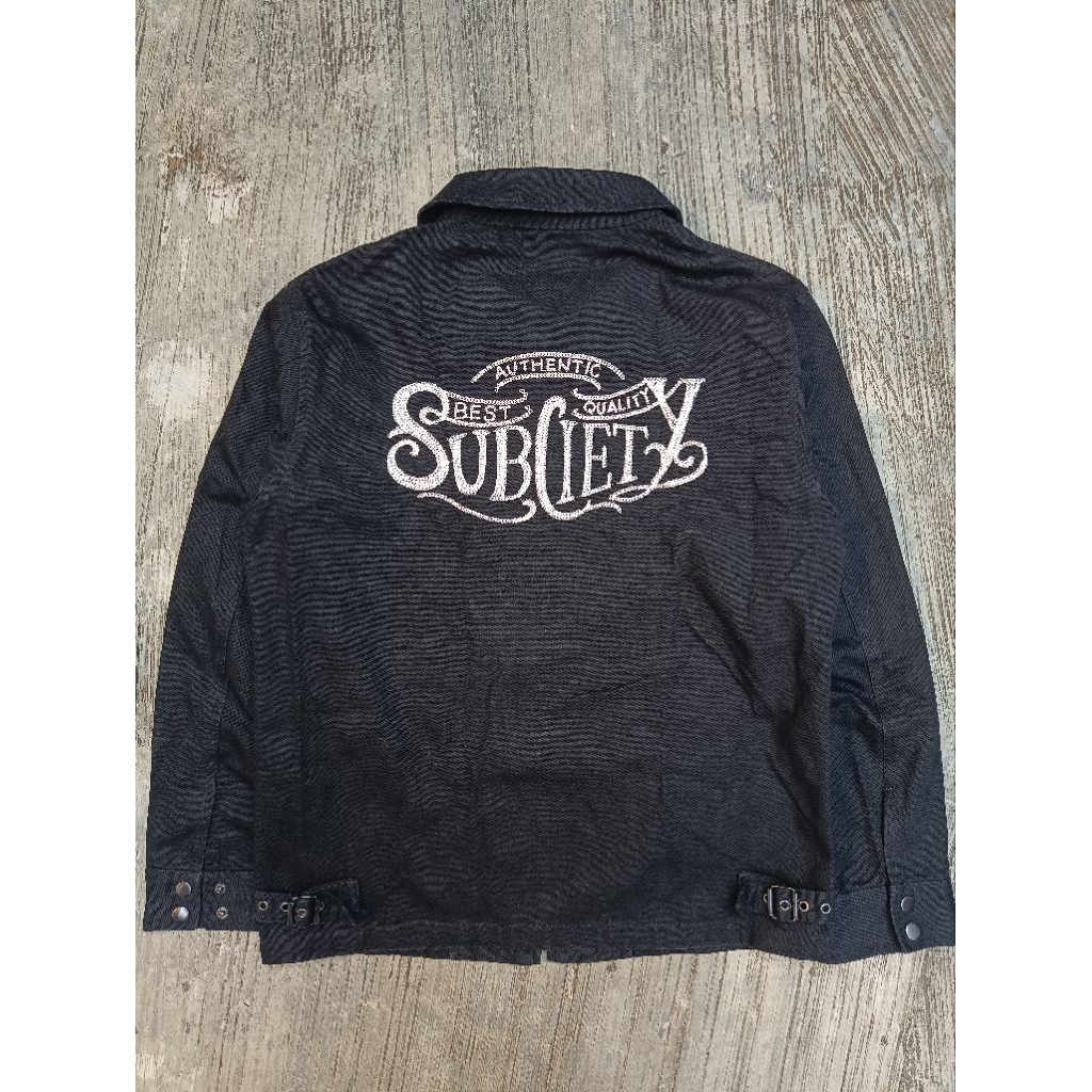 workjacket subciety chain stitch