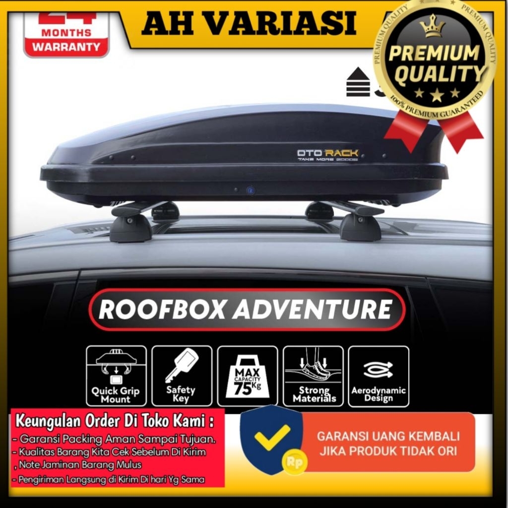 Roof Box / Roofbox Otorack Premium Adventure Series 360L
