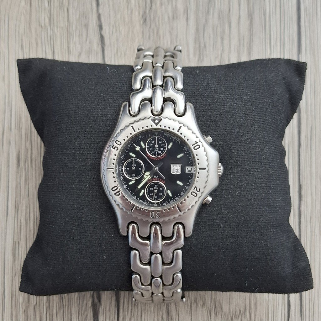 Jam Tangan Pria Elgin FK-667-MA Chronograph