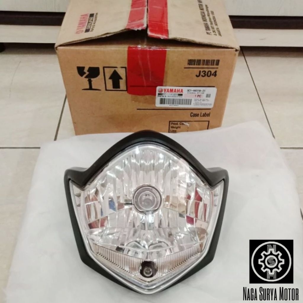 Headlight assy headlamp Yamaha Vixion old 3C1-H4310-21 ORI YGP