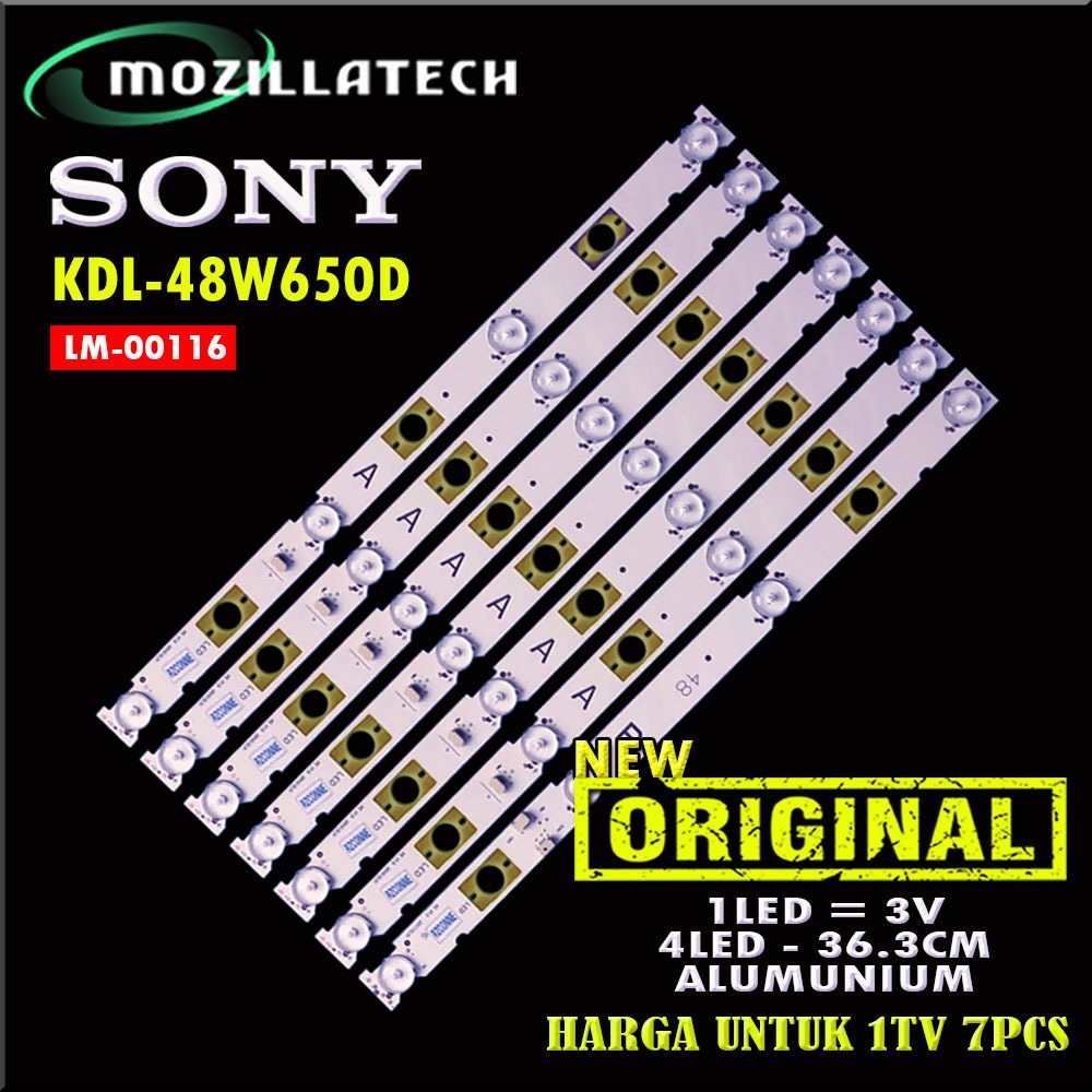 backlight sony 48 kdl-48w650d 48w650d  kdl48w650d 48w650 LB48009 V0_03