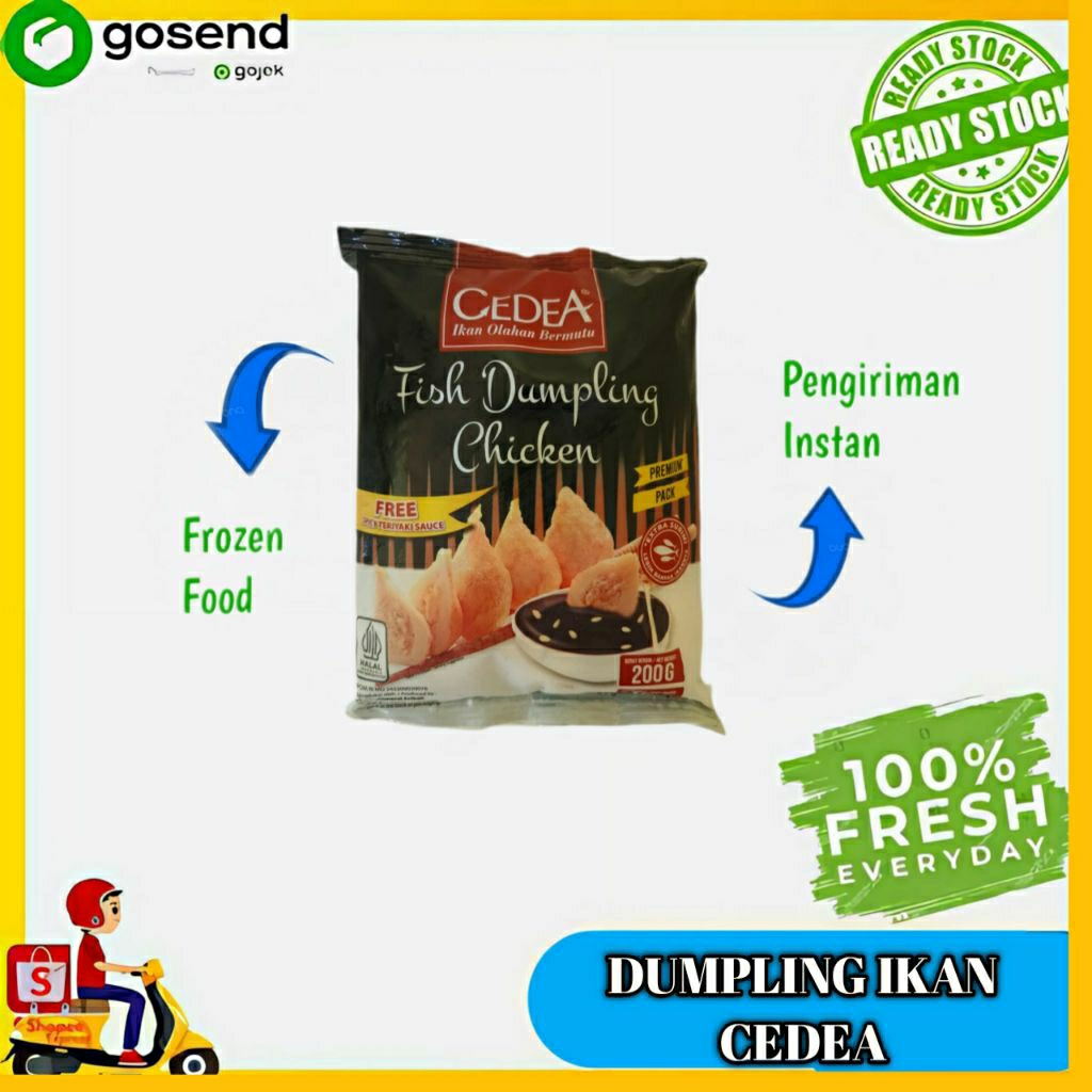 

Dumpling Ikan Cedea 200g - Frozen Food Palembang