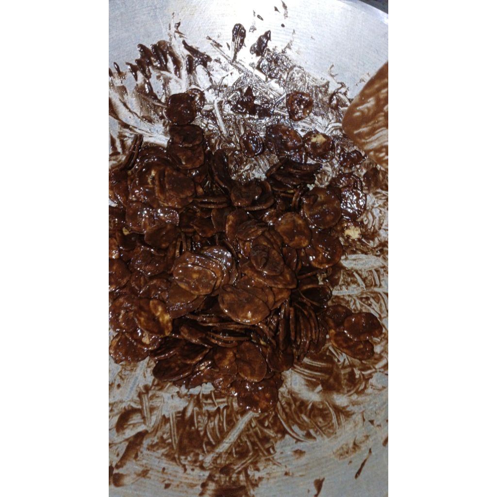 

keripik pisang coklat lumer