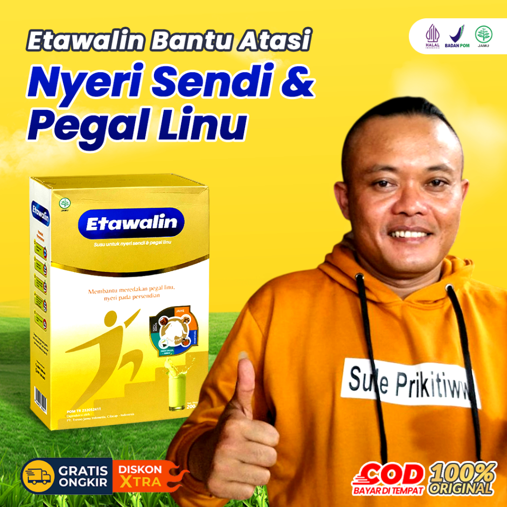 

ETAWALIN Susu Etawalin Original BPOM Herbal Alami Masalah Sendi & Pegal Linu