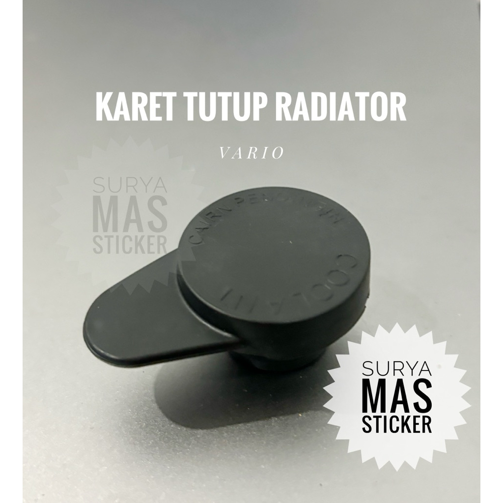 karet tutup tabung air radiator vario motor