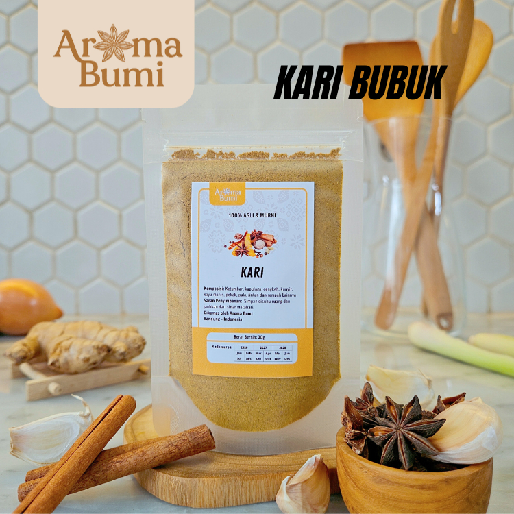

Aroma Bumi - Kari Bubuk Curry Powder Rempah Premium Murah