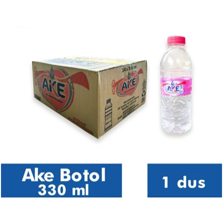 

Ake Air Mineral 330ML Karton