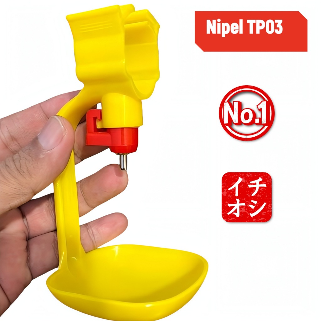 Nipel Nepel TP03 Trapes tempat minum ayam potong/broiler