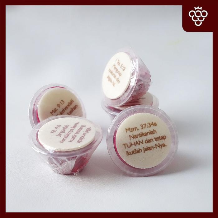 

Paket Anggur Perjamuan Kudus + Hosti Ayat - isi 1