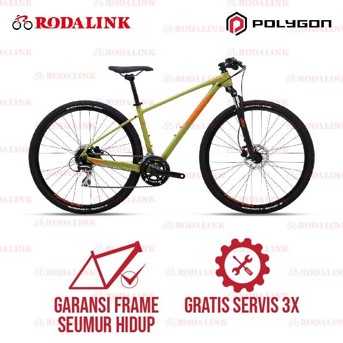 Polygon Sepeda Perkotaan Hybrid Heist X2