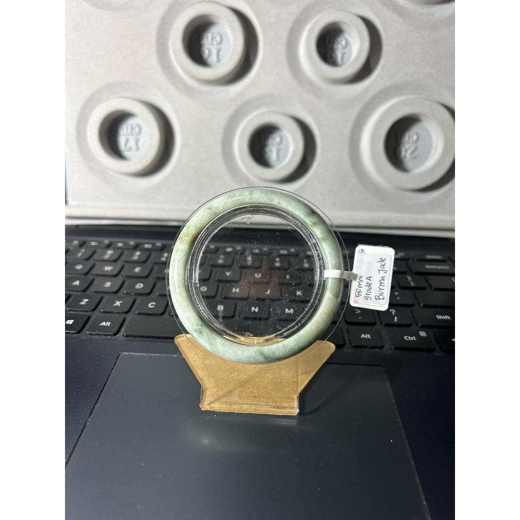 Bangle Giok Burma 58mm Grade A 100% Giok Asli
