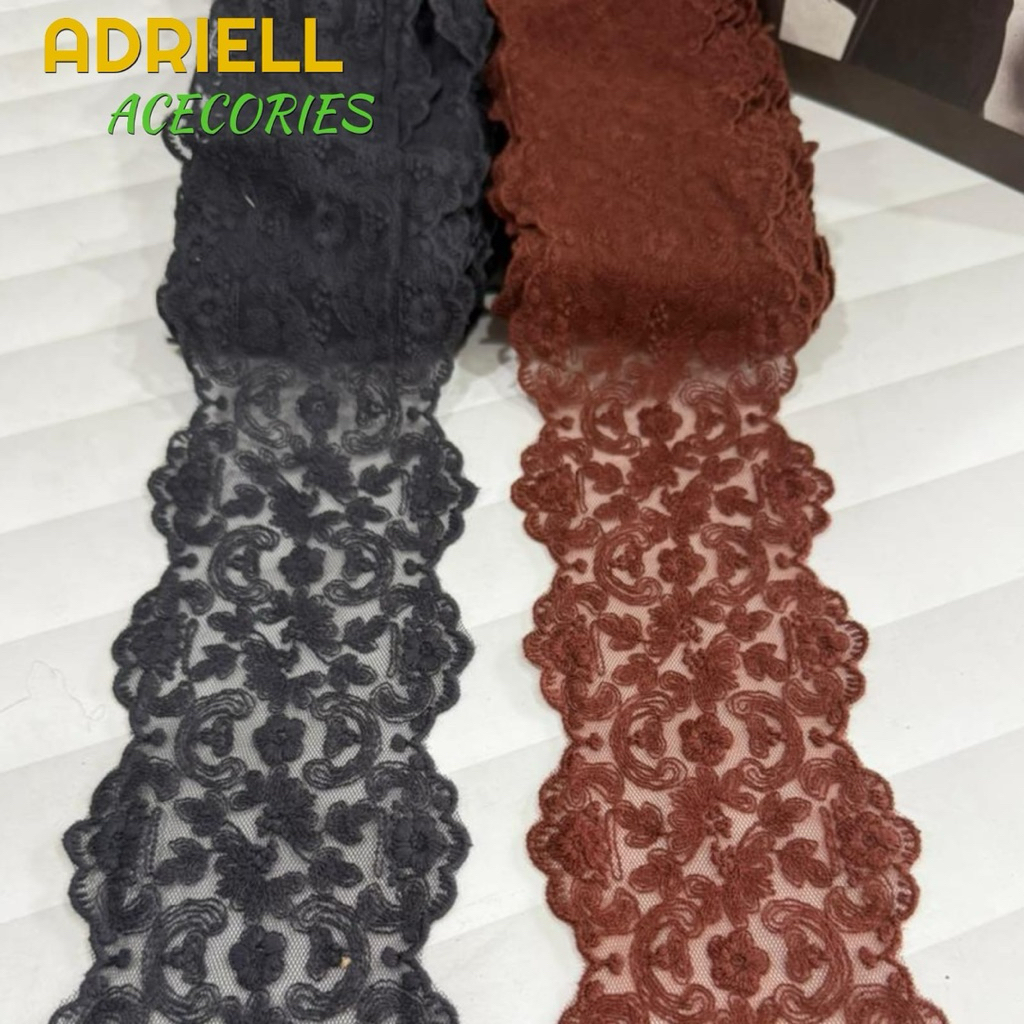 Renda Tile Lebar 9cm,Renda Tile Cantik Harga Permeter