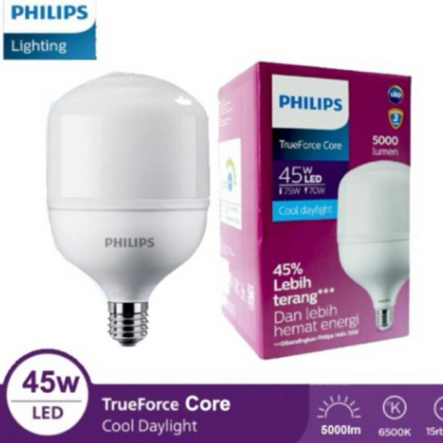 (HARGA GROSIR MURAH) Lampu PHILIPS T FORCE 45 Watt TERMURAH