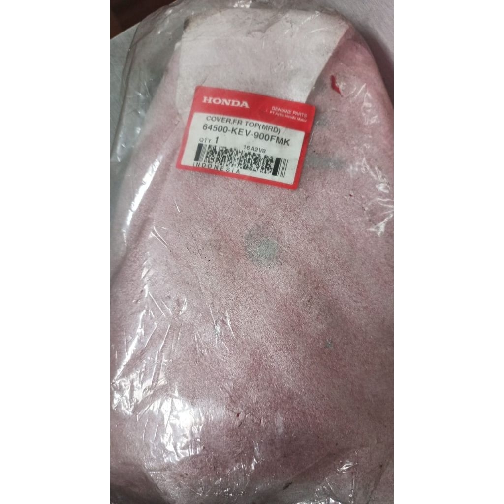 Cover FR Top Merah Honda Supra / Supra Fit 64500KEV900FMK Original