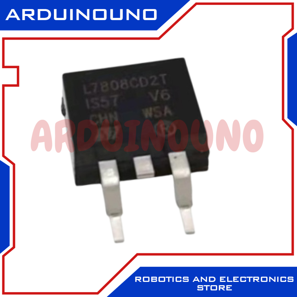 L7808CD2T SMD REGULATOR VOLTAGE TO - 220 SMD 7808 IC SMD REGULATOR L7808