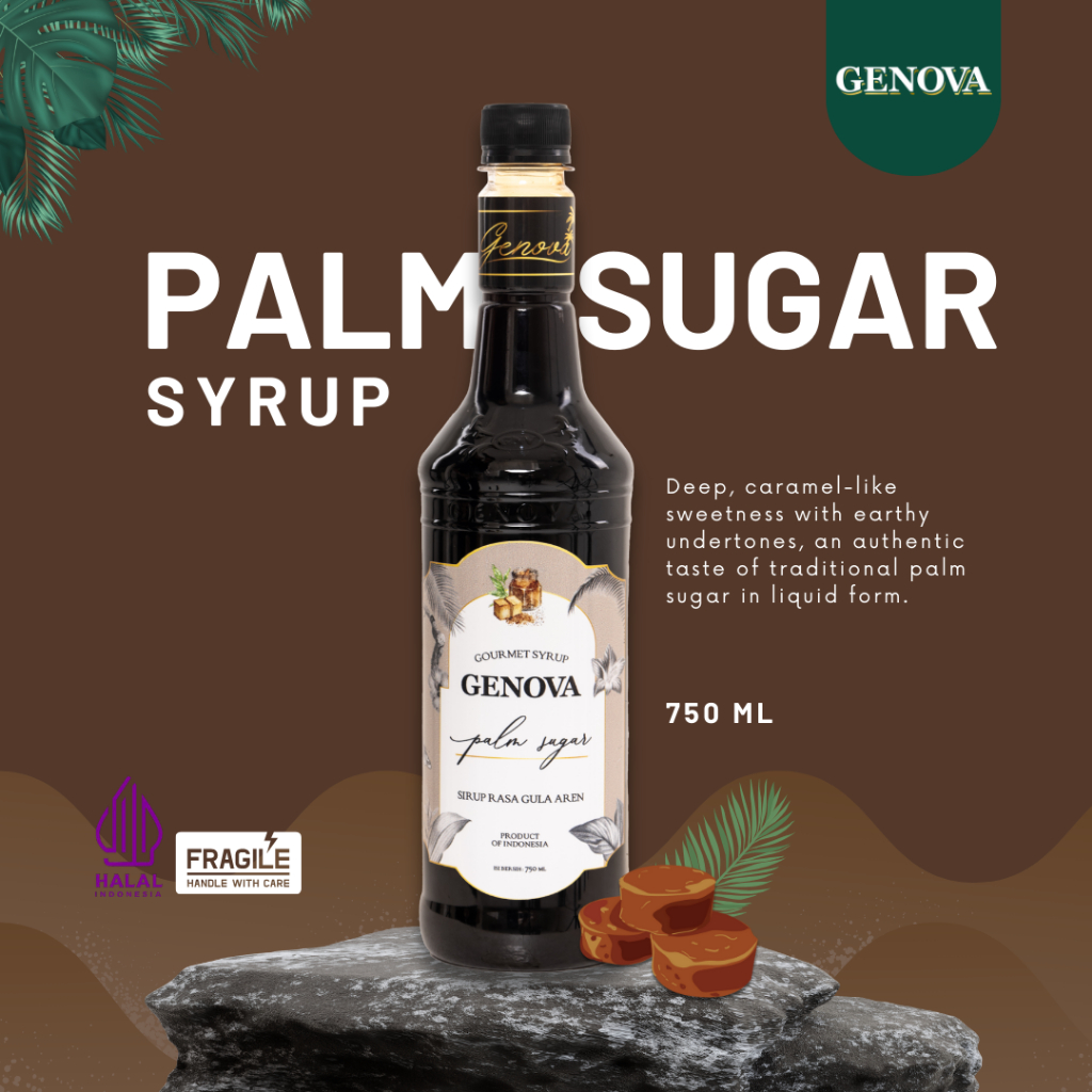 

Syrup Genova Palm Sugar 750ml
