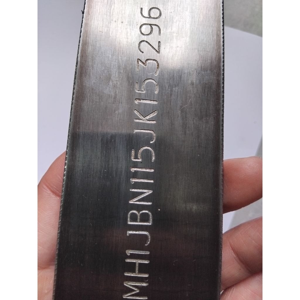 KETOK NOMER RANGKA DAN MESIN KENDARAAN RODA DUA SEMUA TYPE MOTOR YANG BERKARAT ATAU RUSAK