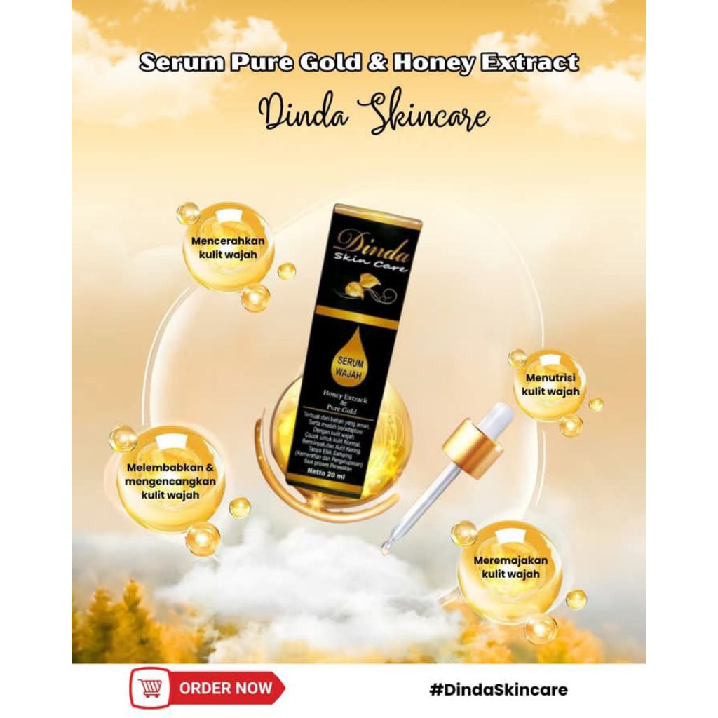 Serum GOLD Dinda skincare BPOM