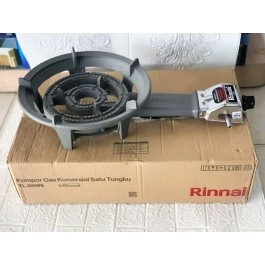 Rinnai Kompor Gas 1 Tungku TL 289 RI / Rinnai TL-289RI / TL 289RI Garansi Resmi Rinnai