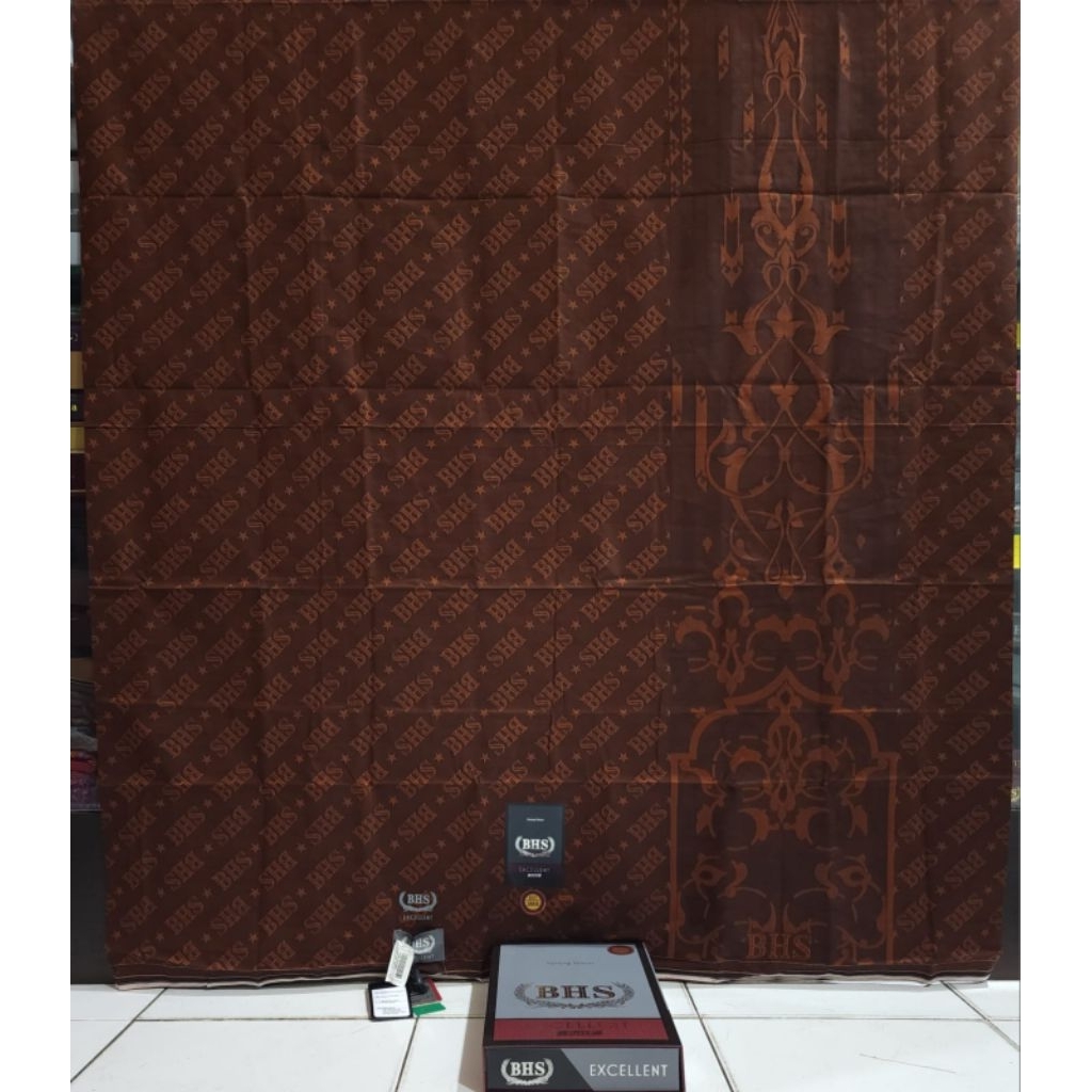 Sarung BHS Excellent Mercerized New Motif JMA Silver