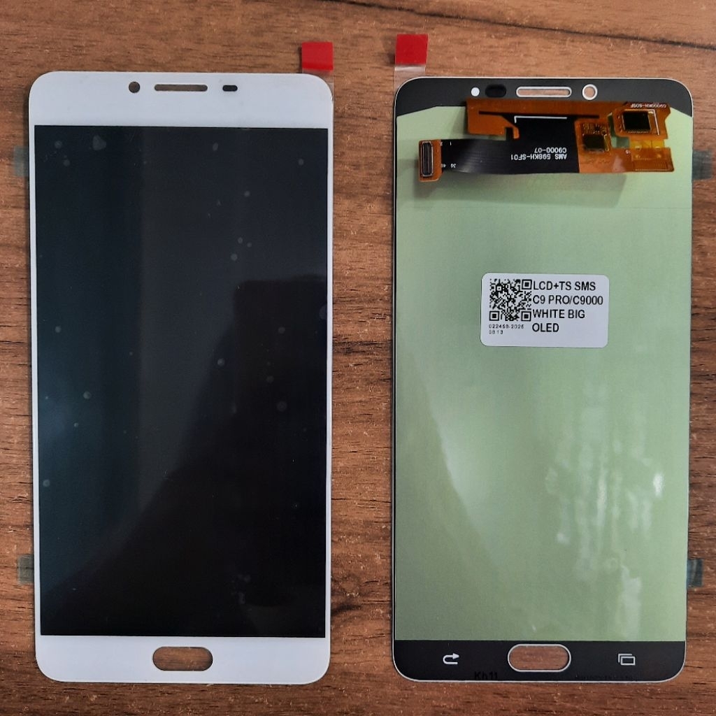 LCD FULLSET SAMSUNG C9 PRO/C9000 OLED/ORI BIG GLASS PUTIH