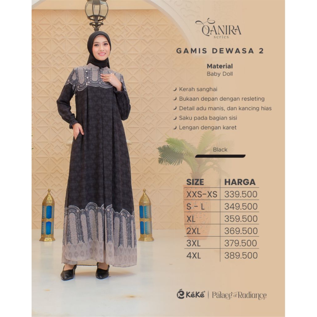 OPEN PO SARIMBIT KEKE QANIRA GAMIS DEWASA STYLE 2