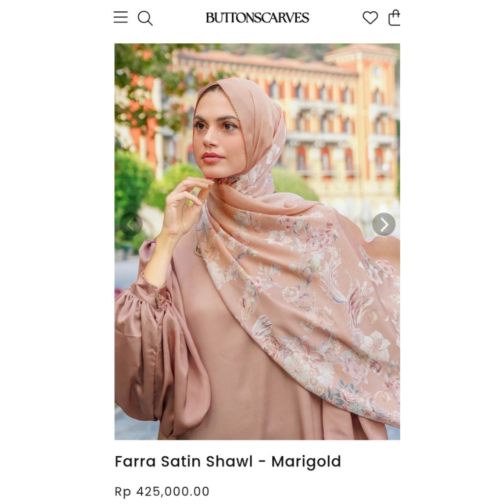 Buttonscarves shawl preloved