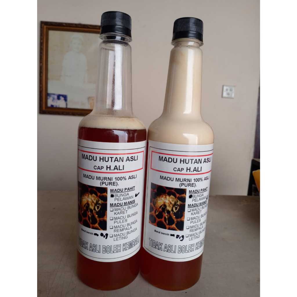 

Madu Hutan Pahit Asli (PURE) bangka belitung bisa untuk obat Kemasan 900Gr bisa COD