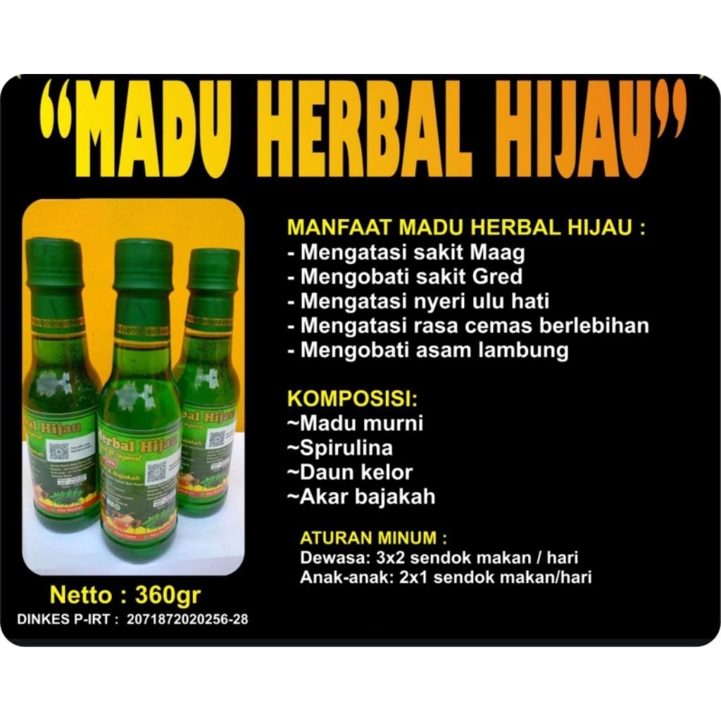 

Madu Herbal Hijau