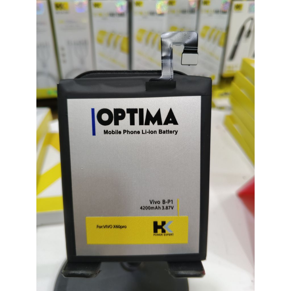 HK Optima Baterai Vivo X60 Pro B-P1 4200 mAh 3.87V Double IC