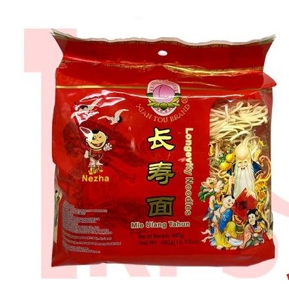 

Mie Ulang Tahun Xian Tou Brand Longevity Noodles 480 Gr