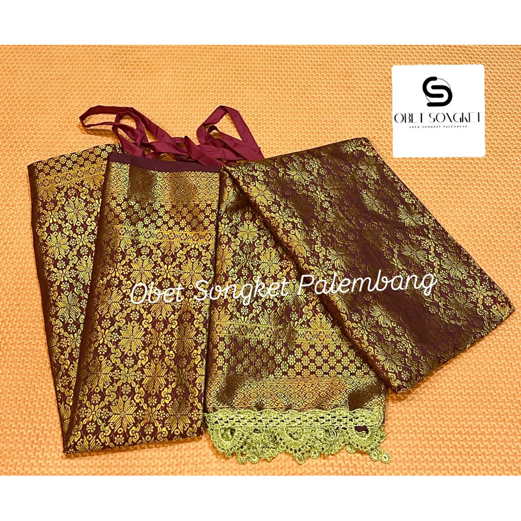 Rok Lilit + Selendang / Rok Lilit Siap Pakai dan Selendang DiRenda