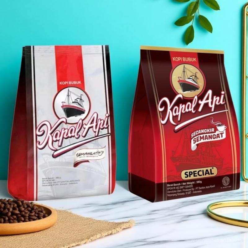 

KAPAL API all Varian Special Merah kopi kapal api Semangat special kopi bubuk